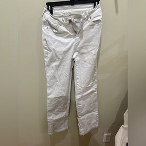 white jeans wide leg